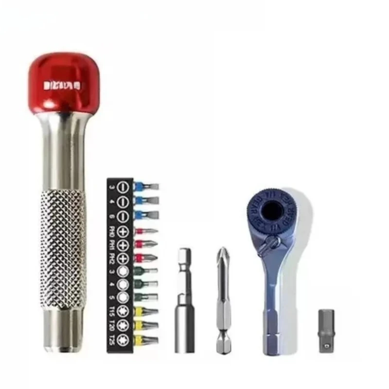 1/4”Ratchet Wrench 6.35mm Screwdriver Hex Torque Wrenches EDC Tool Wrench 1/4 Screwdriver Rod Quick Socket Wrench Hand Tools
1/4”Ratchet Wrench 6.35mm Screwdriver Hex Torque Wrenches EDC Tool Wrench 1/4 Screwdriver Rod Quick Socket Wrench Hand Tools