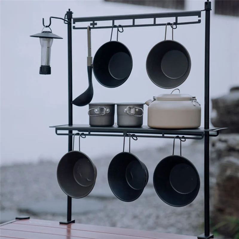 ELOS-Storage Rack Folding Multi-Layer Rack Camping Tabletop Double-Layer Storage Rack Cutlery Rack Light Rack
ELOS-Storage Rack Folding Multi-Layer Rack Camping Tabletop Double-Layer Storage Rack Cutlery Rack Light Rack
