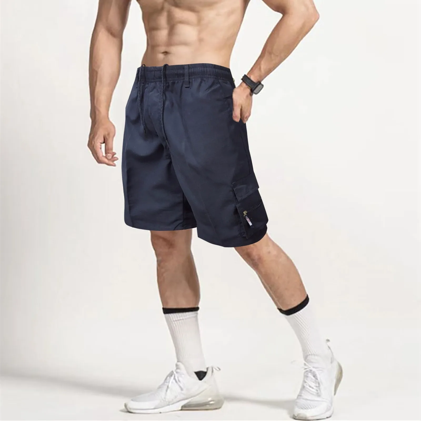 Men's Summer Cargo Shorts Big Size Sports Knee Shorts Outdoor Classic Short Pants Streetwear Hip Hop Straight Loose Pants
Men's Summer Cargo Shorts Big Size Sports Knee Shorts Outdoor Classic Short Pants Streetwear Hip Hop Straight Loose Pants