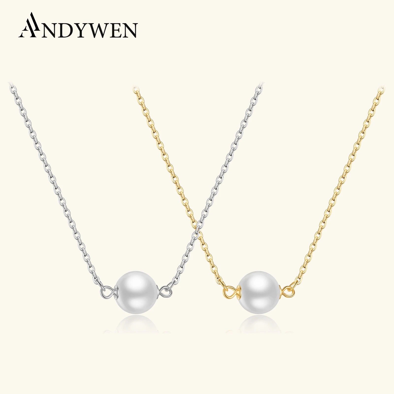 ANDYWEN 925 Sterling Silver Gold Pearl Charm Long Necklace 2026 Fasion Luxury Women Party Wedding Anniversary Fine Jewelry
ANDYWEN 925 Sterling Silver Gold Pearl Charm Long Necklace 2026 Fasion Luxury Women Party Wedding Anniversary Fine Jewelry