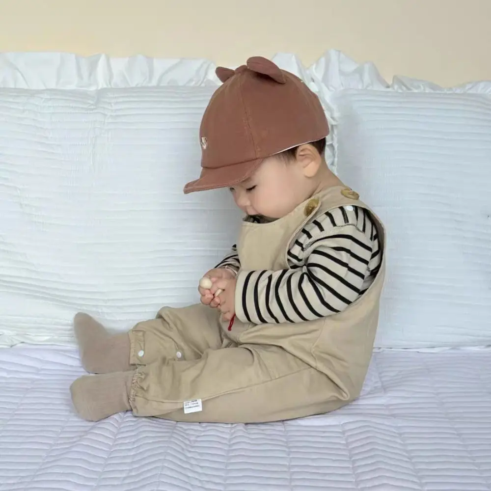 Cute Adjustable Fisherman's Hat Bear Ear Cartoon Baby Visor Hat Solid Color Embroidered Baby Sunhat Boys
Cute Adjustable Fisherman's Hat Bear Ear Cartoon Baby Visor Hat Solid Color Embroidered Baby Sunhat Boys