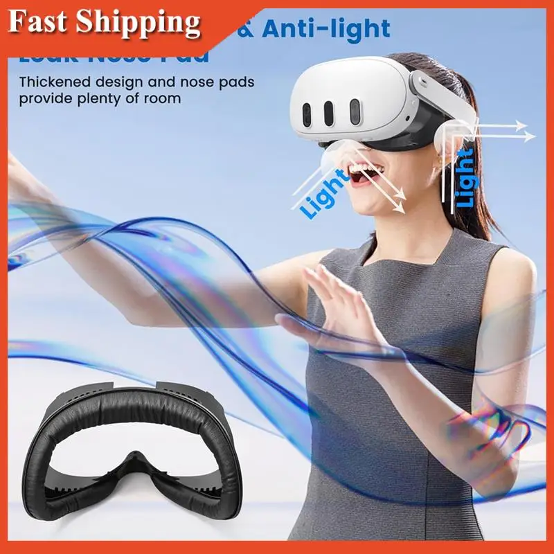 Efficient Facial Interface Set For Meta Quest 3 Accessories, PU Foam Face Cover, Silicone Shell Protective, Camera Lens Protecto
Efficient Facial Interface Set For Meta Quest 3 Accessories, PU Foam Face Cover, Silicone Shell Protective, Camera Lens Protecto