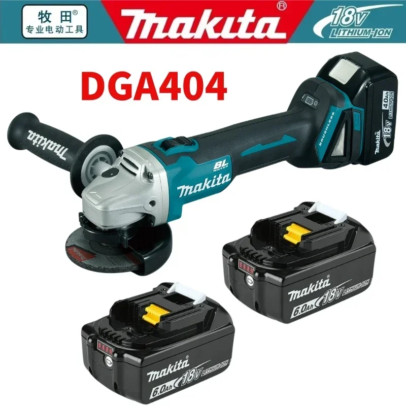Makita DGA404 Angle Grinder 18V Brushless Maglev Metal Cutting Machine 100/125mm Cordless Portable Polisher Angle Grinder
Makita DGA404 Angle Grinder 18V Brushless Maglev Metal Cutting Machine 100/125mm Cordless Portable Polisher Angle Grinder