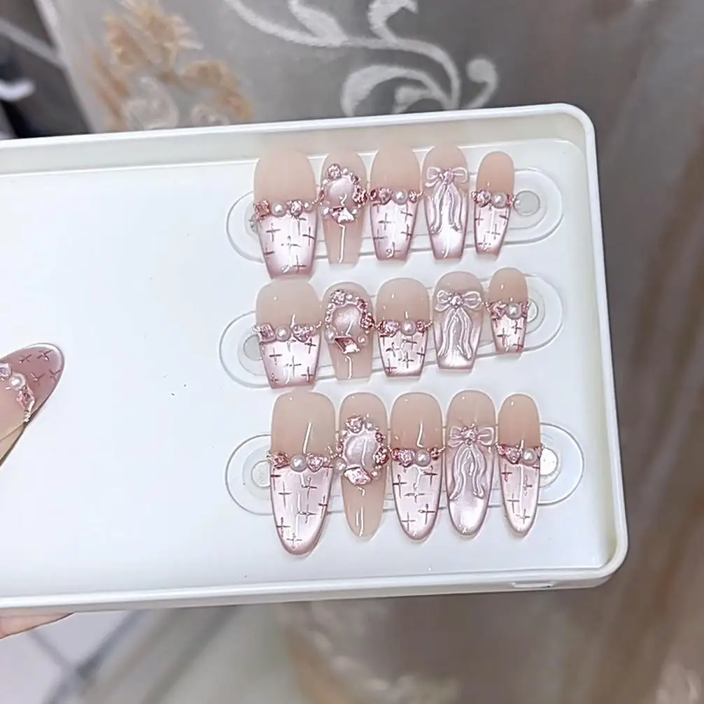 Premium Handcrafted 3D Butterfly Bow Nail Art Kit in Designer Cat Eye Style by Daiyueda for Exquisite Nail Decorations
Premium Handcrafted 3D Butterfly Bow Nail Art Kit in Designer Cat Eye Style by Daiyueda for Exquisite Nail Decorations
