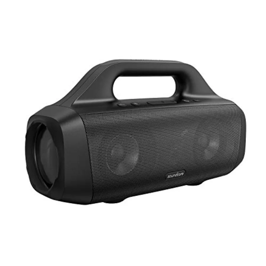 Anker Motion Boom Waterproof Bluetooth Speaker with Titanium Drivers, BassUp Technology, IPX7, 24H Playtime, App, Built-in Hand
Anker Motion Boom Waterproof Bluetooth Speaker with Titanium Drivers, BassUp Technology, IPX7, 24H Playtime, App, Built-in Hand
