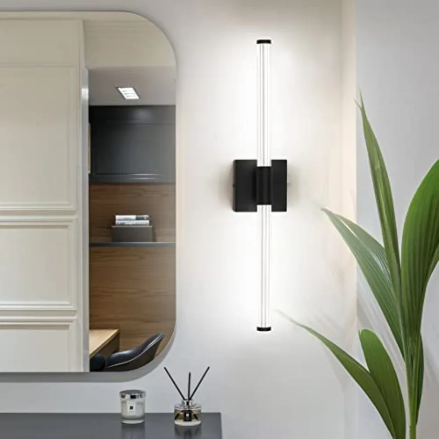 Modern LED Vanity Light 360° Full Lighting Bathroom Light Fixture Over Mirror 22W 5500K Cool White Hardwired Wall Sconce 23.6 I
Modern LED Vanity Light 360° Full Lighting Bathroom Light Fixture Over Mirror 22W 5500K Cool White Hardwired Wall Sconce 23.6 I