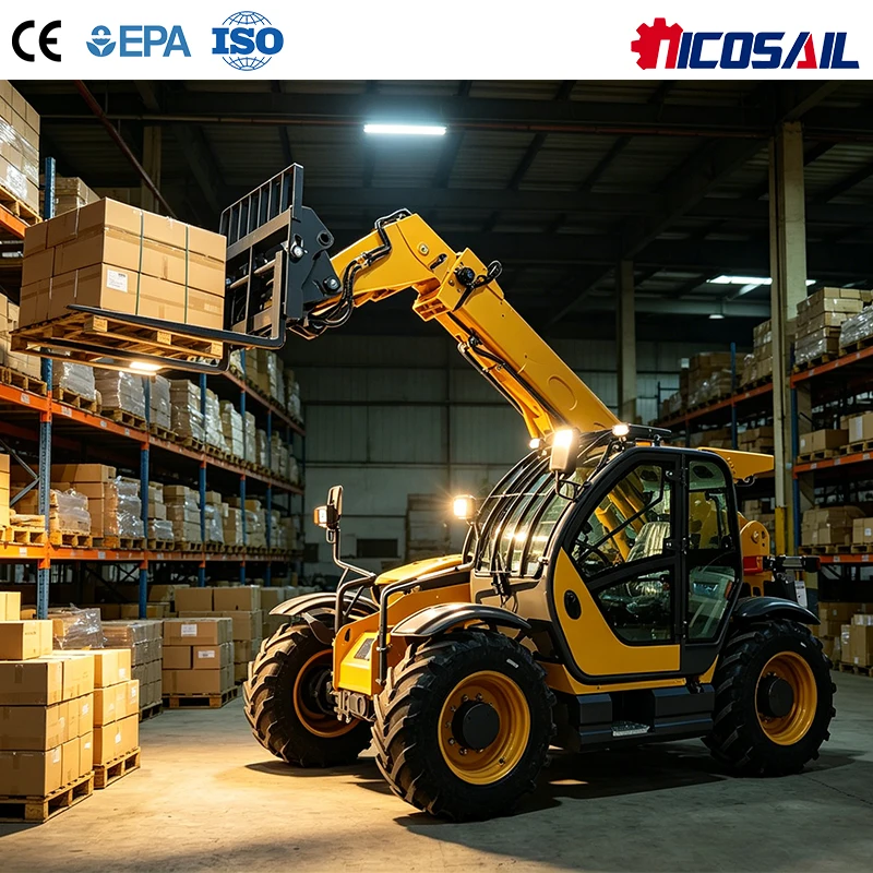 Custom OEM Nicosail Telehandler for Rent Business, Complete Safety Configuration, CE Certified, Europe Hot Selling Model
Custom OEM Nicosail Telehandler for Rent Business, Complete Safety Configuration, CE Certified, Europe Hot Selling Model