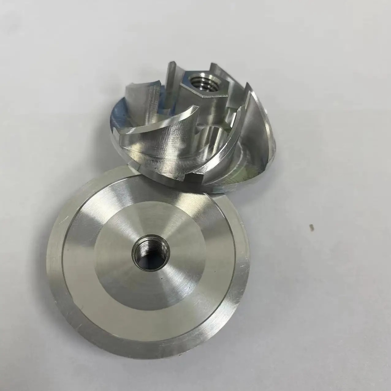 Custom 316L Stainless Steel CNC Turning Milling Pump Impeller Parts 5 Axis CNC Machining
Custom 316L Stainless Steel CNC Turning Milling Pump Impeller Parts 5 Axis CNC Machining