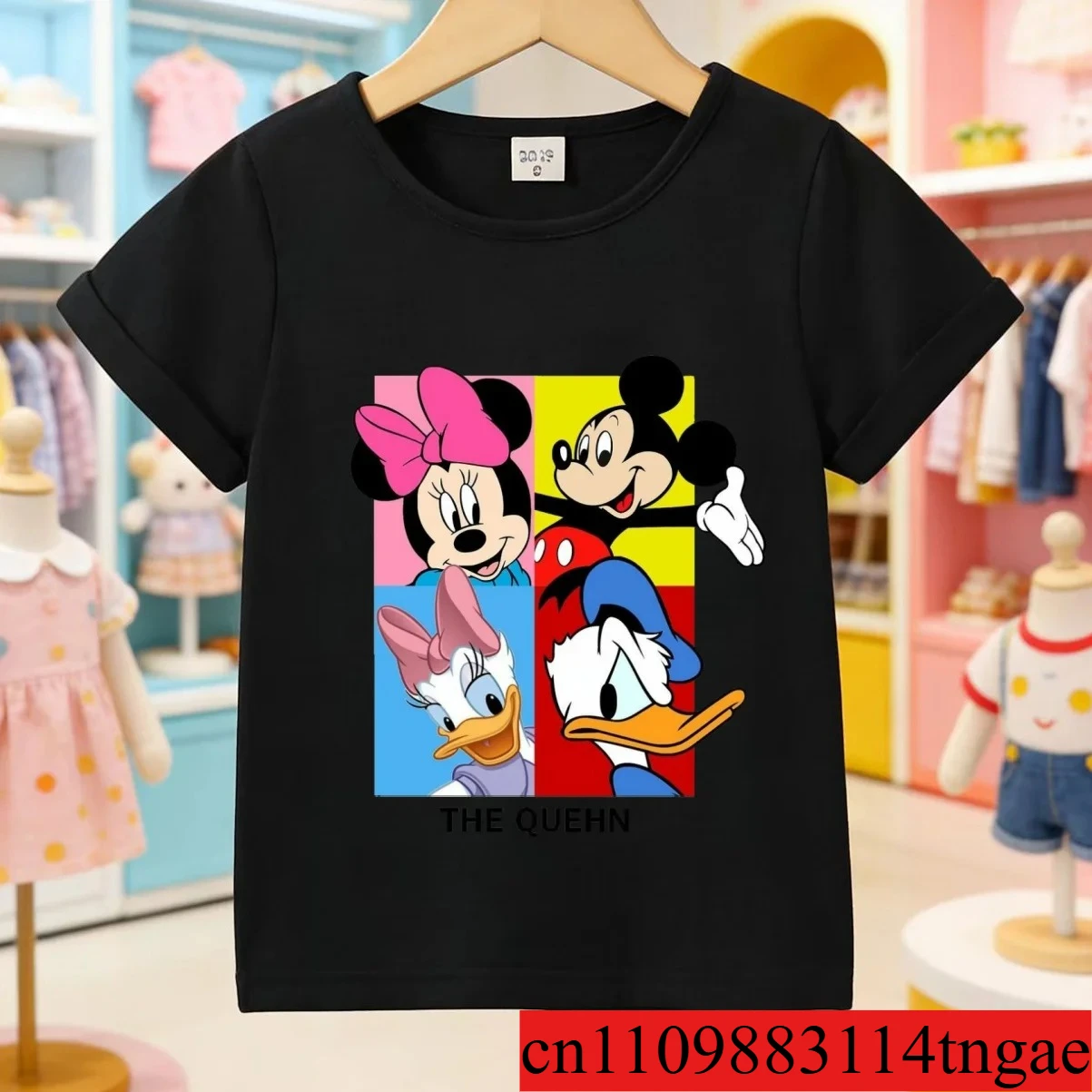 Детская сетчатая футболка с Микки Маусом для девочек, легкий быстросохнущий дышащий топ с милым мультяшным принтом, летняя повседневная футболка для игр
Детская сетчатая футболка с Микки Маусом для девочек, легкий быстросохнущий дышащий топ с милым мультяшным принтом, летняя повседневная футболка для игр
