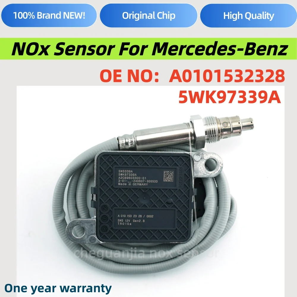 5WK97339A A0101532328 Nitrogen Oxygen Sensor NOx Sensor For Mercedes-Benz X166 W164 W166 Detroit Benz DD13 DD15 DD1
5WK97339A A0101532328 Nitrogen Oxygen Sensor NOx Sensor For Mercedes-Benz X166 W164 W166 Detroit Benz DD13 DD15 DD1