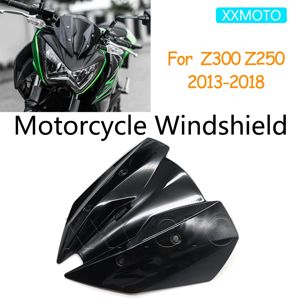 Для Kawasaki Z300 Z250 Z 300 250 2013-2015 2016 2017 2018 переднее лобовое стекло мотоцикла, дефлектор ветрозащитного стекла
Для Kawasaki Z300 Z250 Z 300 250 2013-2015 2016 2017 2018 переднее лобовое стекло мотоцикла, дефлектор ветрозащитного стекла