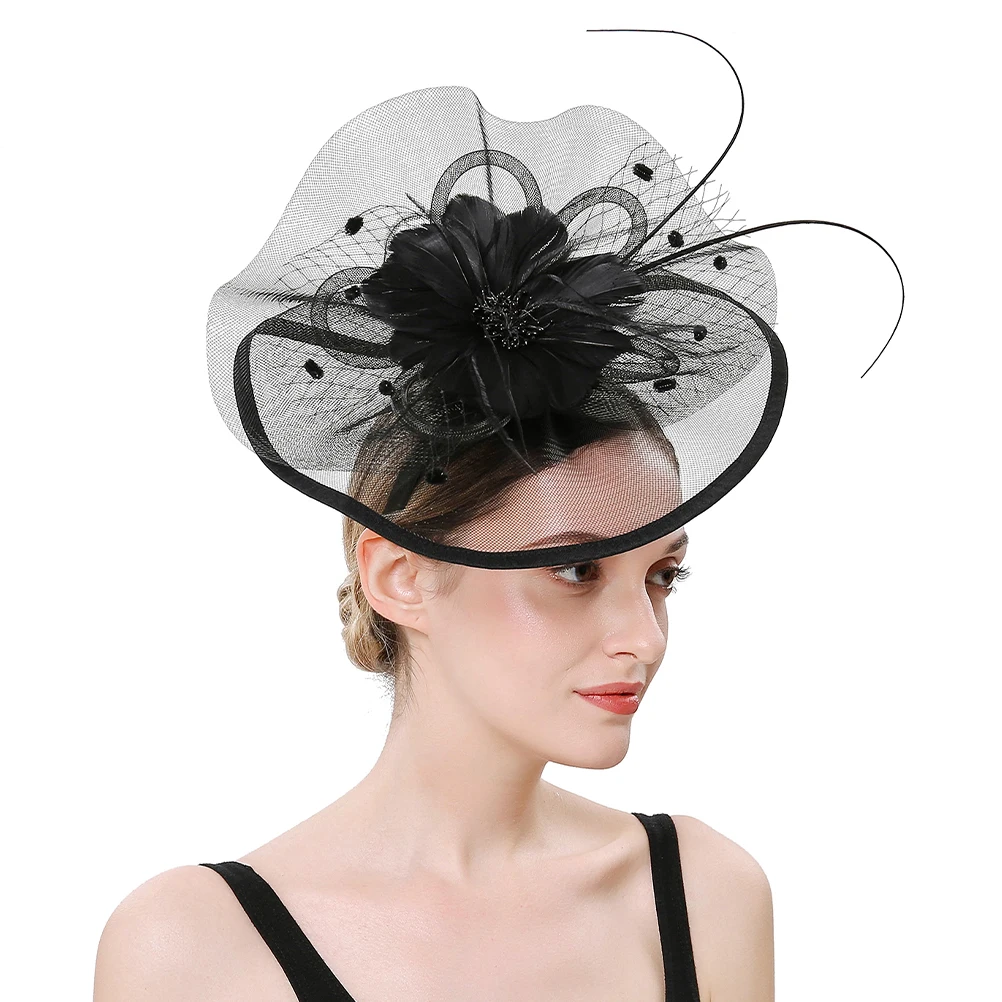 Headband Fascinator Hats for Women Elegant Hair Clip Veils Prom Headpiece Wedding Tea Party Accessories
Headband Fascinator Hats for Women Elegant Hair Clip Veils Prom Headpiece Wedding Tea Party Accessories