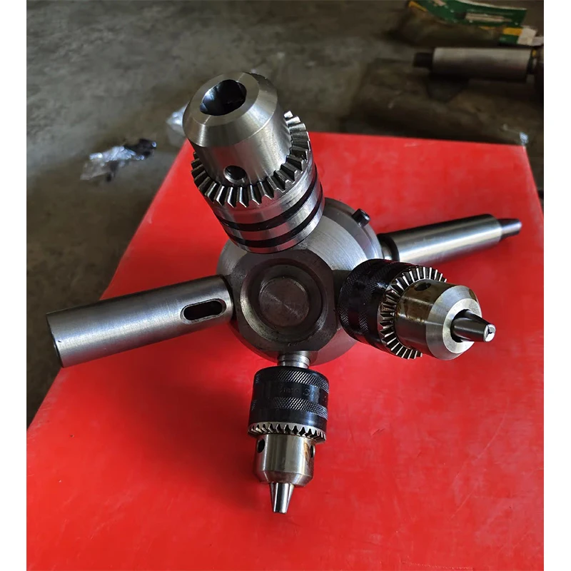 High Precision CNC Lathe Tailstock Quick Change Multi-station Drill Chuck Turrent Head with 4 Station
High Precision CNC Lathe Tailstock Quick Change Multi-station Drill Chuck Turrent Head with 4 Station