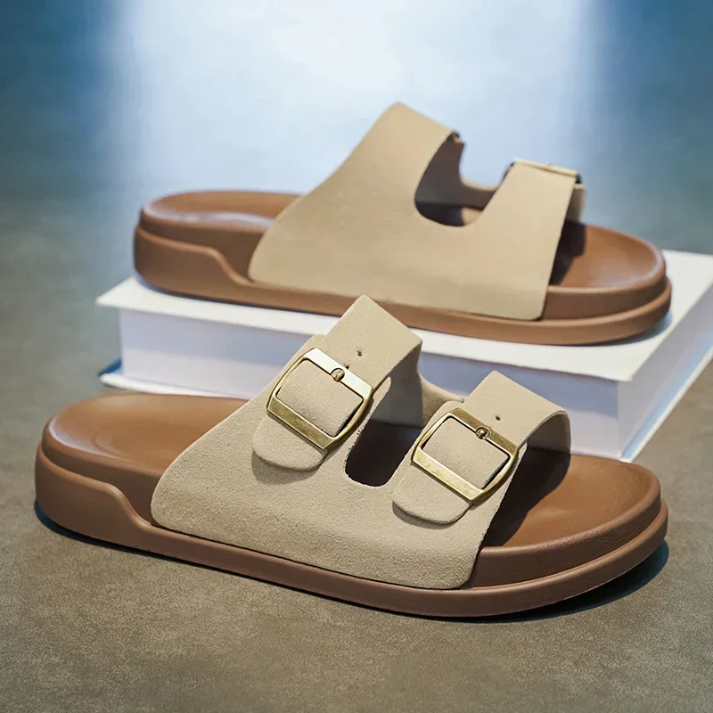 Plush Suede One-Strap Slippers Men Women Comfortable Daily Casual Slides
Plush Suede One-Strap Slippers Men Women Comfortable Daily Casual Slides