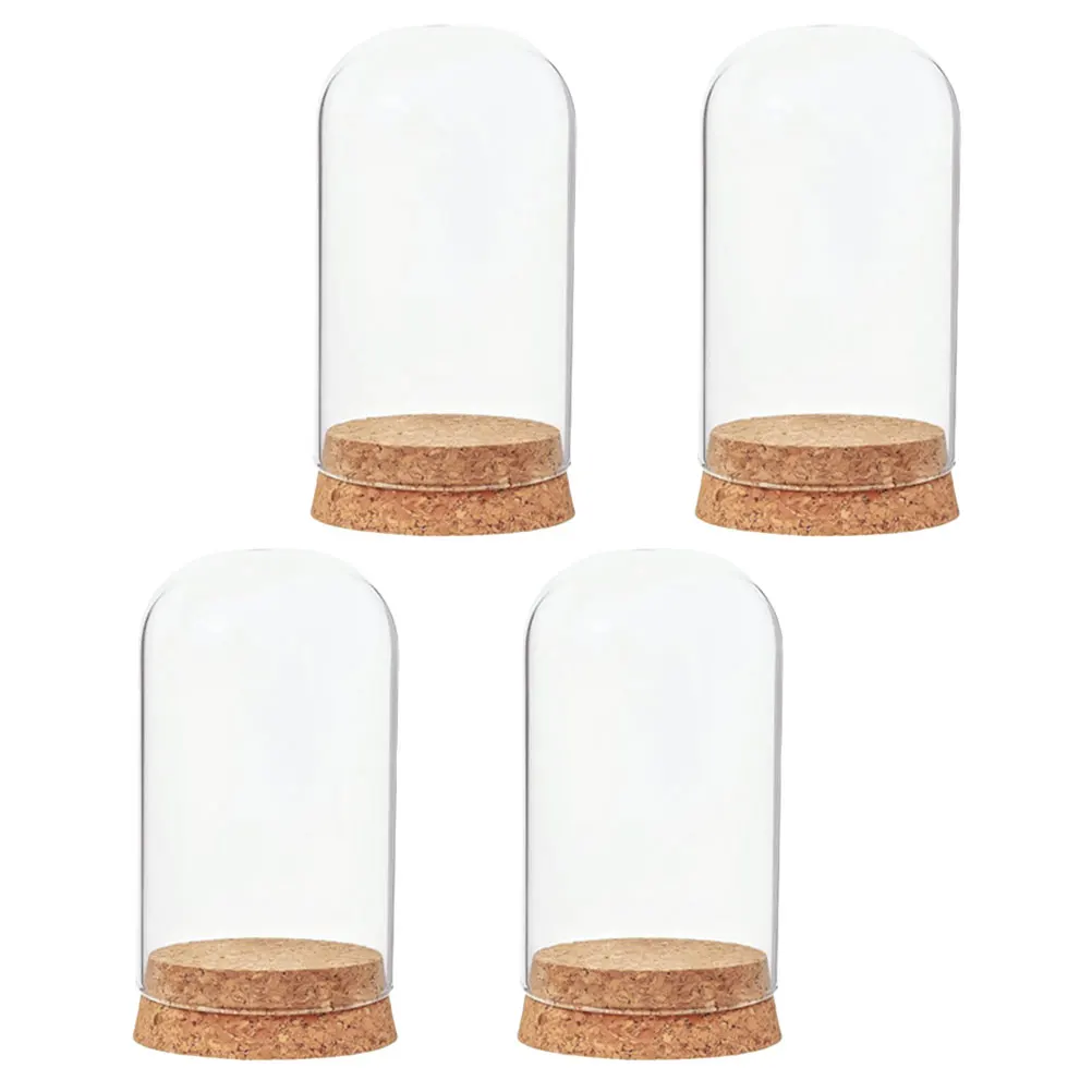 4 Pcs Glass Rose L scape Cover Clear Dome Medium Cloche Micro Vase Preserved Flowers Decorative Craft Home Rectangle
4 Pcs Glass Rose L scape Cover Clear Dome Medium Cloche Micro Vase Preserved Flowers Decorative Craft Home Rectangle