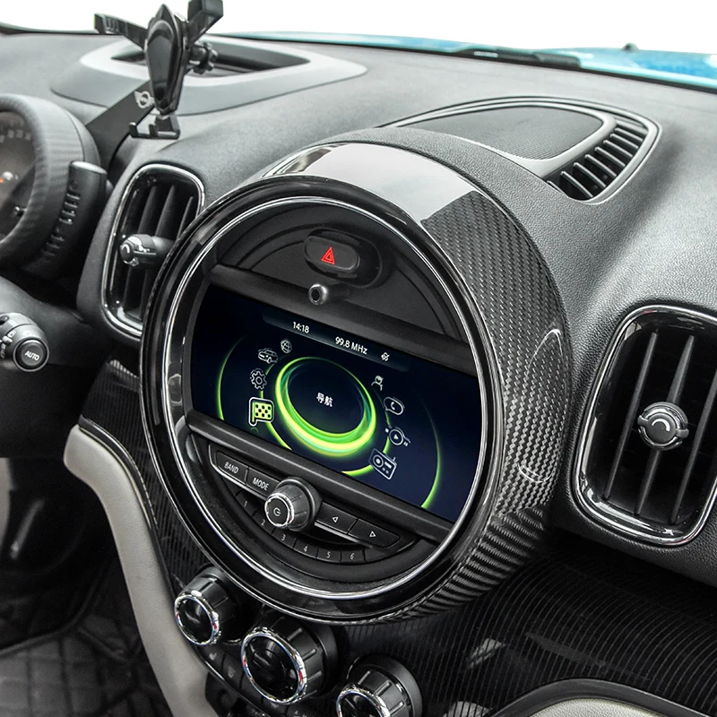 Car Styling Center Console Screen Decorative Frame Real Carbon Fiber Cover For Mini Cooper F60 Countryman Auto Accessories
Car Styling Center Console Screen Decorative Frame Real Carbon Fiber Cover For Mini Cooper F60 Countryman Auto Accessories