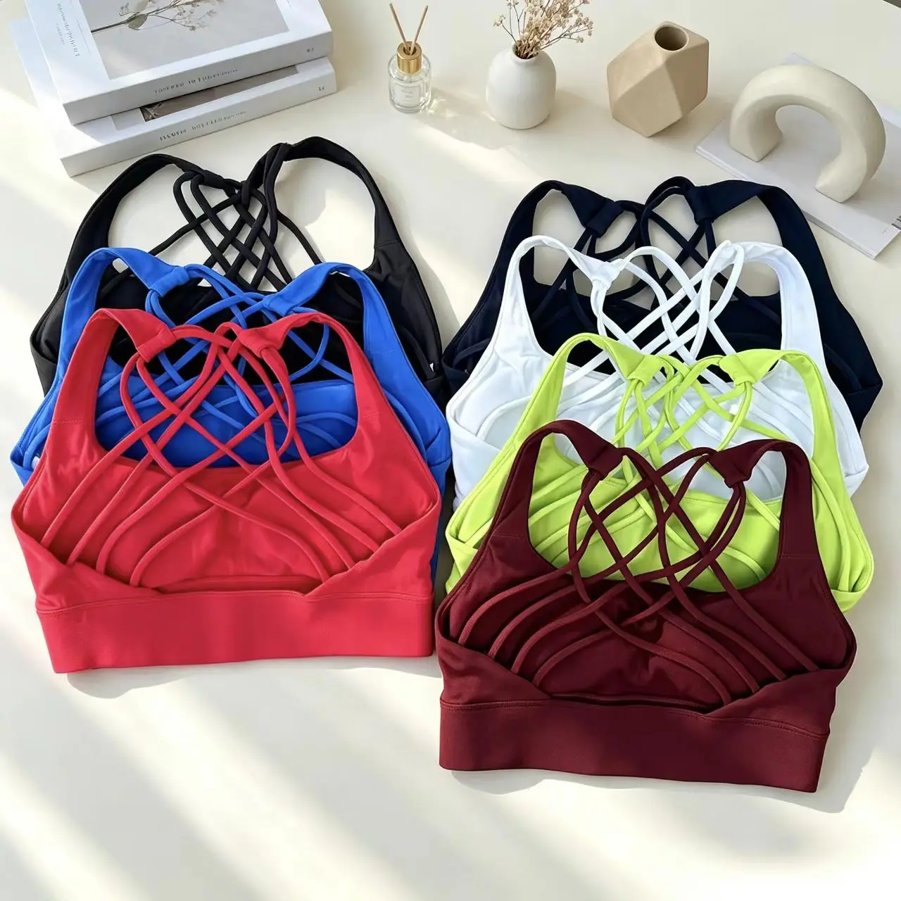 New Fitness Sports Bra for Women Push Up Cross Back Shockproof Running Gym Training Workout Yoga Underwear Crop Tops
New Fitness Sports Bra for Women Push Up Cross Back Shockproof Running Gym Training Workout Yoga Underwear Crop Tops
