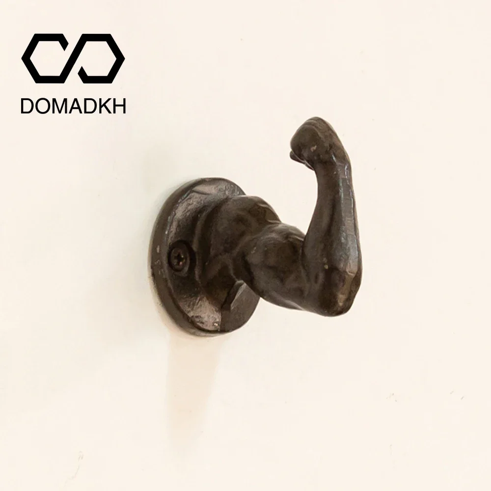 Flexible Muscle Arm Hook Coat Rack Cast Iron Curved Arm Wall Hook Gym Heavy Duty Holder Key Hanger Towel Hook Backpack Holder
Flexible Muscle Arm Hook Coat Rack Cast Iron Curved Arm Wall Hook Gym Heavy Duty Holder Key Hanger Towel Hook Backpack Holder
