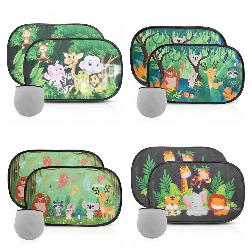 2PCS Car Sun Shade Side Window Windscreen Roof Window For Children Adults Adsorption SunShade Cover Universal car curtain
2PCS Car Sun Shade Side Window Windscreen Roof Window For Children Adults Adsorption SunShade Cover Universal car curtain