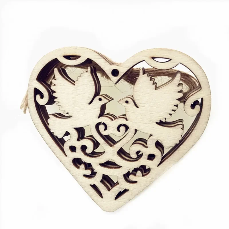 10pcs Wooden Tags Unfinished Wood Slices Heart Shaped Wood Wooden Embellishments Crafts Hanging Pendant Wood Hollow Decoration
10pcs Wooden Tags Unfinished Wood Slices Heart Shaped Wood Wooden Embellishments Crafts Hanging Pendant Wood Hollow Decoration