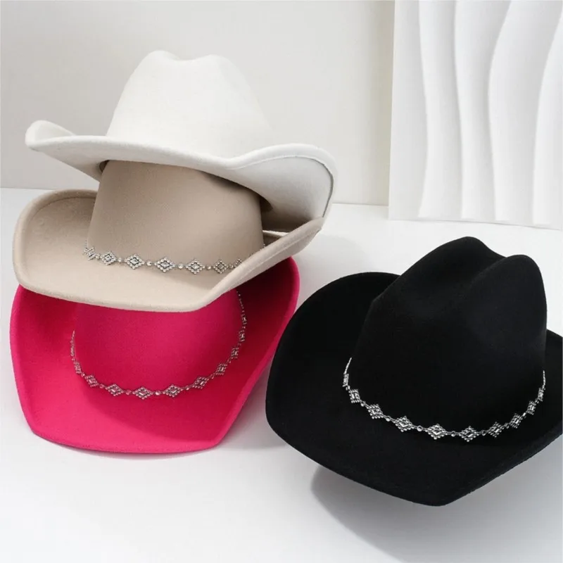 Elegant top hats for men and women party personalized three-dimensional diamond-shaped water accessories belts concert
Elegant top hats for men and women party personalized three-dimensional diamond-shaped water accessories belts concert