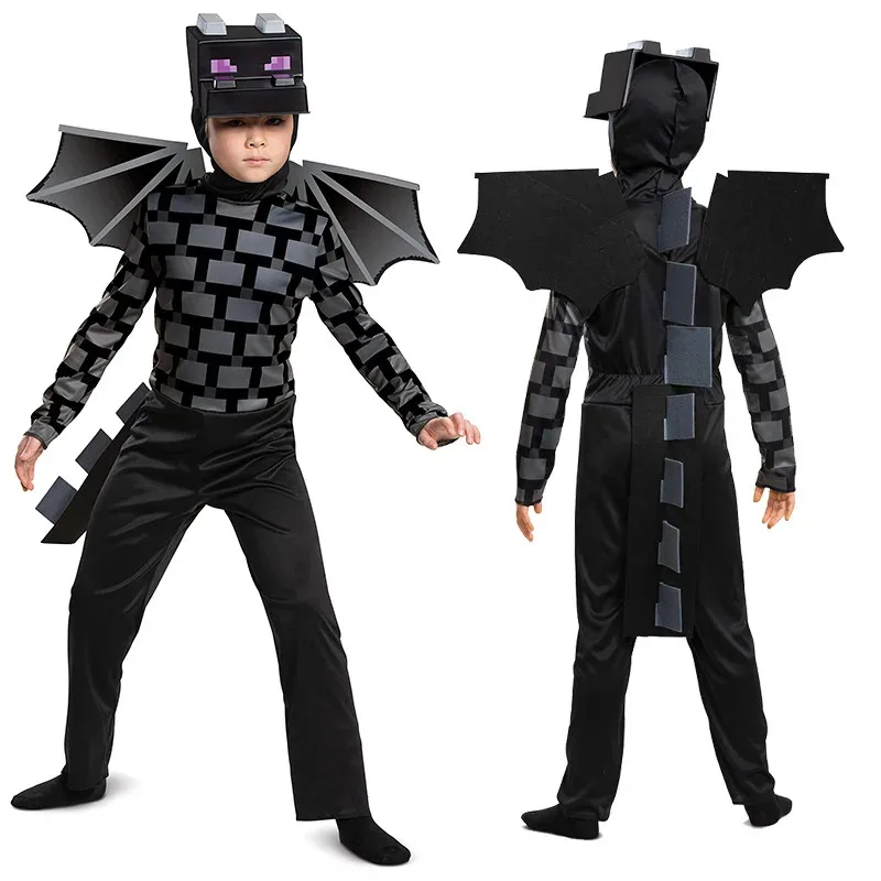 Children's Cool 3D Bodysuit Game Diamond Armor Theme Role Playing Role Playing Classical Dragon Bodysuit Children's Winged Hat
Children's Cool 3D Bodysuit Game Diamond Armor Theme Role Playing Role Playing Classical Dragon Bodysuit Children's Winged Hat