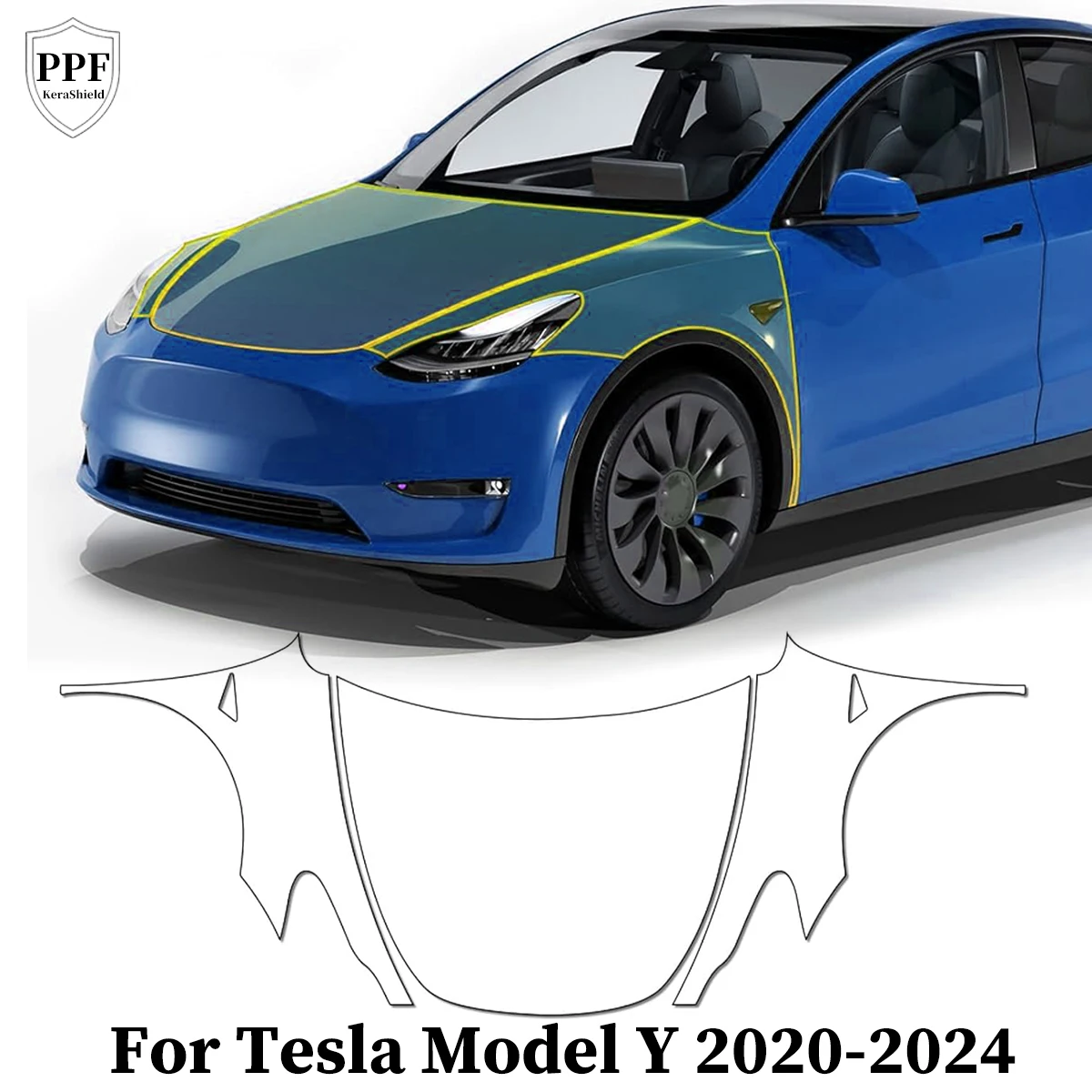 Pre-cut Paint Protection Film For Tesla Model Y 2020-2024 Car Body Clear TPU PPF Anti-Scratch Cover Invisible Repairable Cover
Pre-cut Paint Protection Film For Tesla Model Y 2020-2024 Car Body Clear TPU PPF Anti-Scratch Cover Invisible Repairable Cover