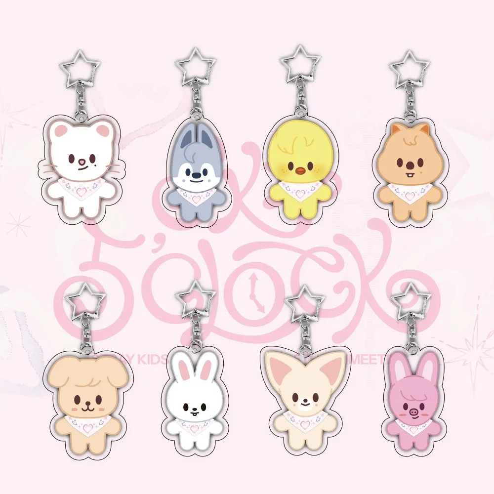 New Straykids Cartoon New Acrylic Keychain Bag Pendant Accessories Star Peripheral Gifts for Straykids Children
New Straykids Cartoon New Acrylic Keychain Bag Pendant Accessories Star Peripheral Gifts for Straykids Children