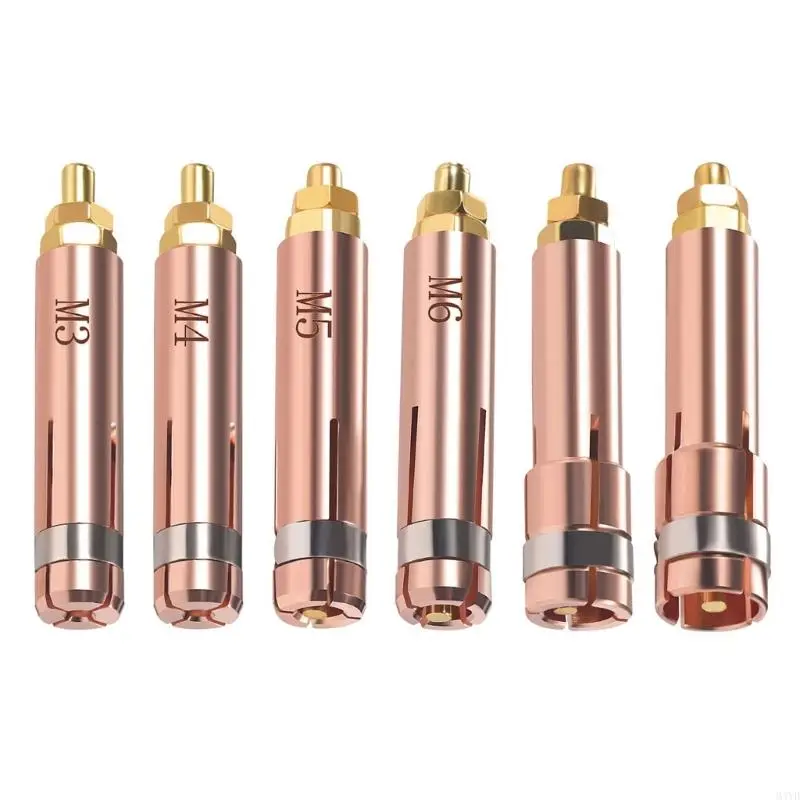 High Conductivity Copper Studs Collet Studs Chuck For Efficiency Energy Transfer In Industrial Applications 3-M10 M4YD
High Conductivity Copper Studs Collet Studs Chuck For Efficiency Energy Transfer In Industrial Applications 3-M10 M4YD