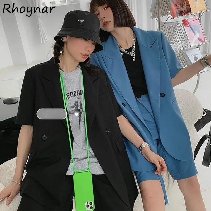 Sets Women Summer Streetwear Harajuku Korean Version Temperament Ins Simple Office Ladies Leisure Stylish Outfits 2 Pcs Basic
Sets Women Summer Streetwear Harajuku Korean Version Temperament Ins Simple Office Ladies Leisure Stylish Outfits 2 Pcs Basic