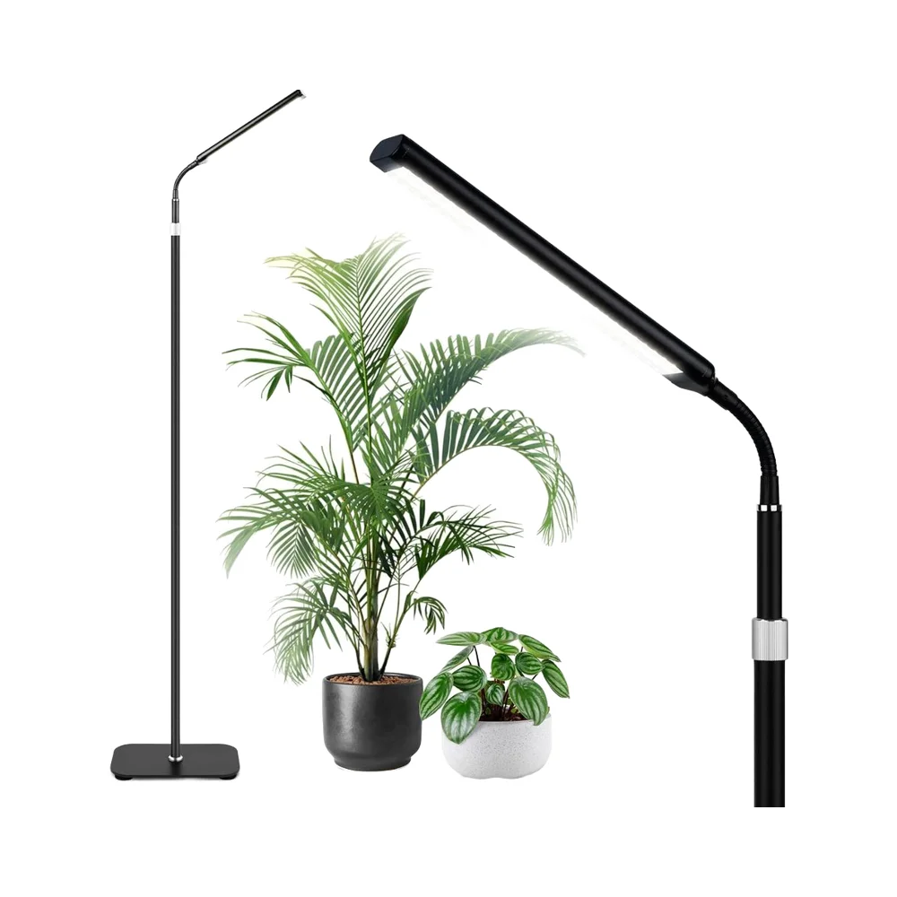 Intelligent Library 63in Extendable Full Spectrum LED Grow Light For Indoor Plants 10-Level Dimmable Automatic Timer Aluminum Fl
Intelligent Library 63in Extendable Full Spectrum LED Grow Light For Indoor Plants 10-Level Dimmable Automatic Timer Aluminum Fl