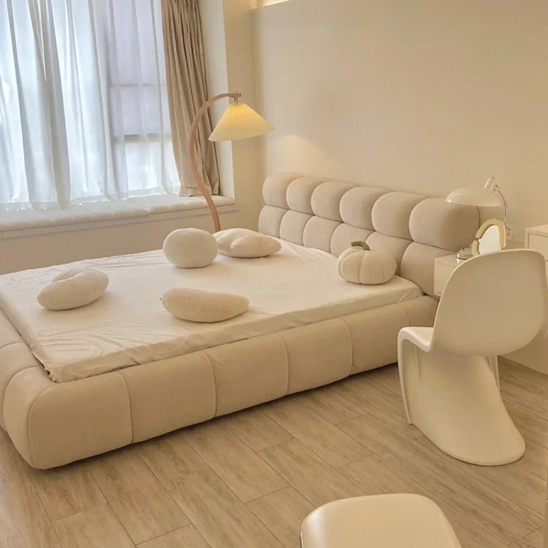 European Fashionable Bed Double White Design Bedroom Storage Bed Minimalist Confortable Wedding Muebles Space Saving Furniture
European Fashionable Bed Double White Design Bedroom Storage Bed Minimalist Confortable Wedding Muebles Space Saving Furniture