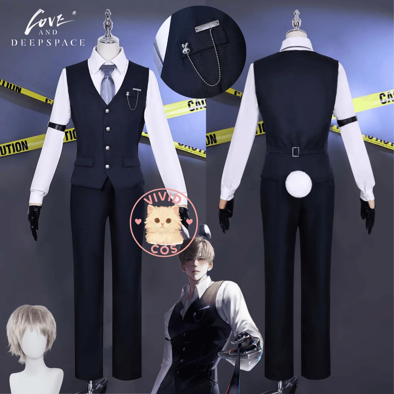 In Stock Game Love and Deepspace Cosplay Anime Xavier Costume Role Play Suit Uniform Clothes for Men Comic Con Halloween Party
In Stock Game Love and Deepspace Cosplay Anime Xavier Costume Role Play Suit Uniform Clothes for Men Comic Con Halloween Party