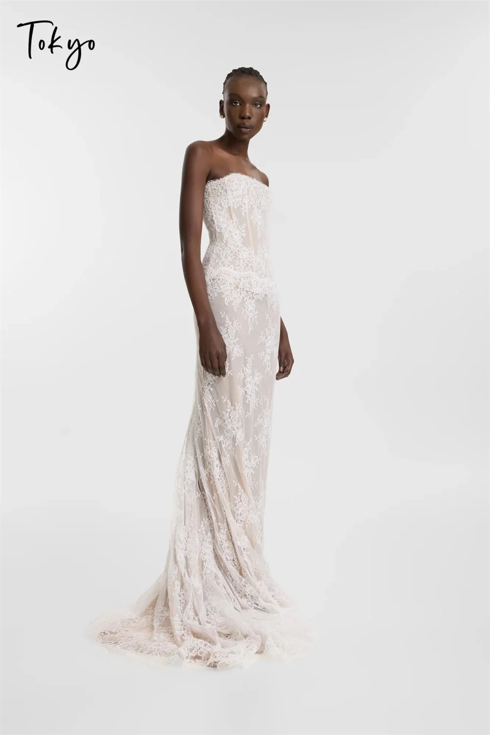 Tokyo Customized White Strapless Necklink Wedding Dresses Sleeveless Zip Court Train Bridal Gowns Elegant Mermaid Wedding Gowns
Tokyo Customized White Strapless Necklink Wedding Dresses Sleeveless Zip Court Train Bridal Gowns Elegant Mermaid Wedding Gowns