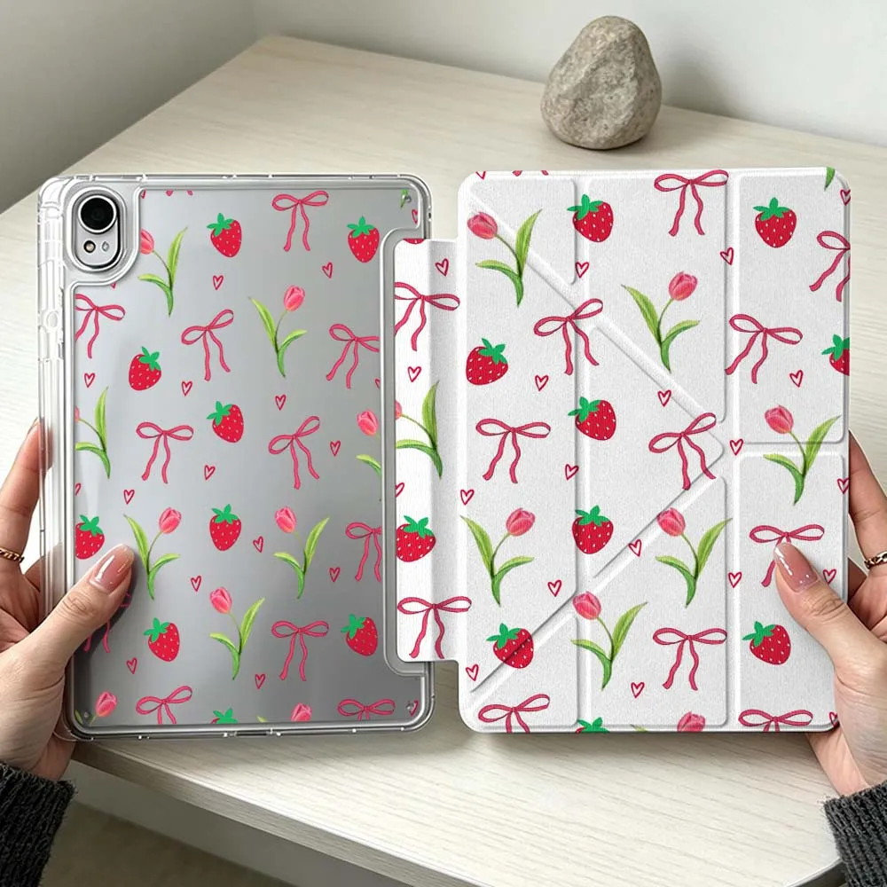 Strawberry Heart Bow Pattern Soft For Huawei MatePad Pro SE Air 12X Honor Pad 9 V9 GT X9a X9 Foldable 3Y Tablet Case
Strawberry Heart Bow Pattern Soft For Huawei MatePad Pro SE Air 12X Honor Pad 9 V9 GT X9a X9 Foldable 3Y Tablet Case