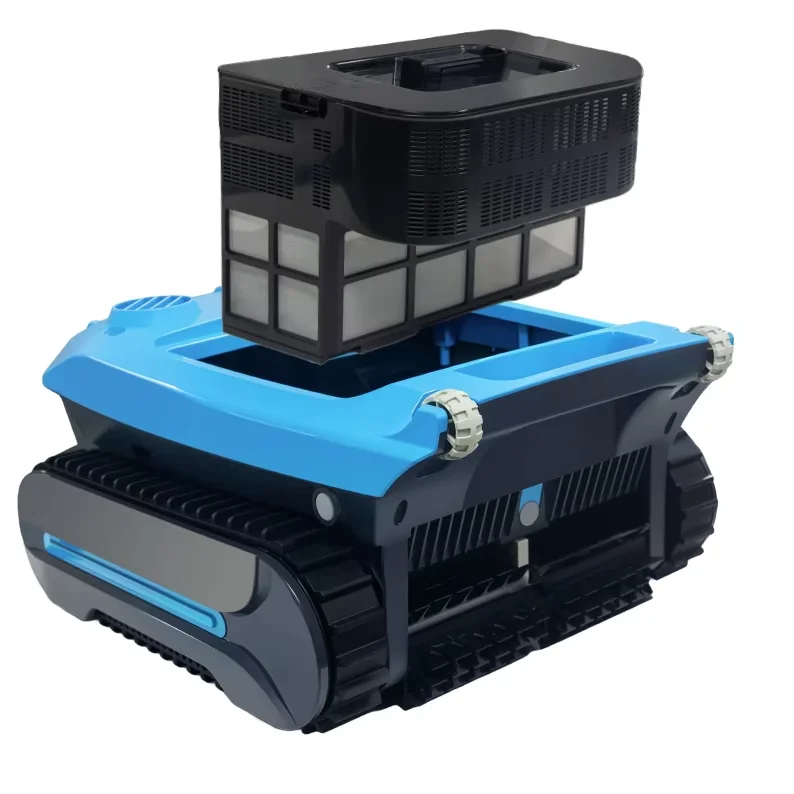 Swimming Pool Wireless Automatic Mobile Phone Control Can Climb Stairs Robotic Pool Cleaner Lithium Battery Rechargeable
Swimming Pool Wireless Automatic Mobile Phone Control Can Climb Stairs Robotic Pool Cleaner Lithium Battery Rechargeable