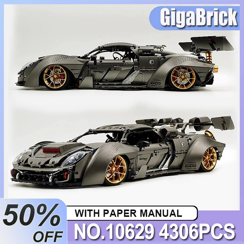 IN STOCK GULY 10629 1:8 Silver Gray Sports Car Hypercar Model Building Blocks Bricks Puzzle Assembly Children Toy Birthday Gift
IN STOCK GULY 10629 1:8 Silver Gray Sports Car Hypercar Model Building Blocks Bricks Puzzle Assembly Children Toy Birthday Gift