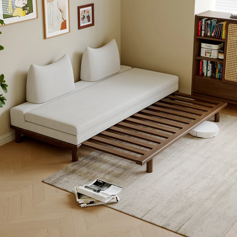 Medieval style telescopic folding dual-purpose solid wood sofa bed small apartment living room study pull-out log cloth sofa
Medieval style telescopic folding dual-purpose solid wood sofa bed small apartment living room study pull-out log cloth sofa