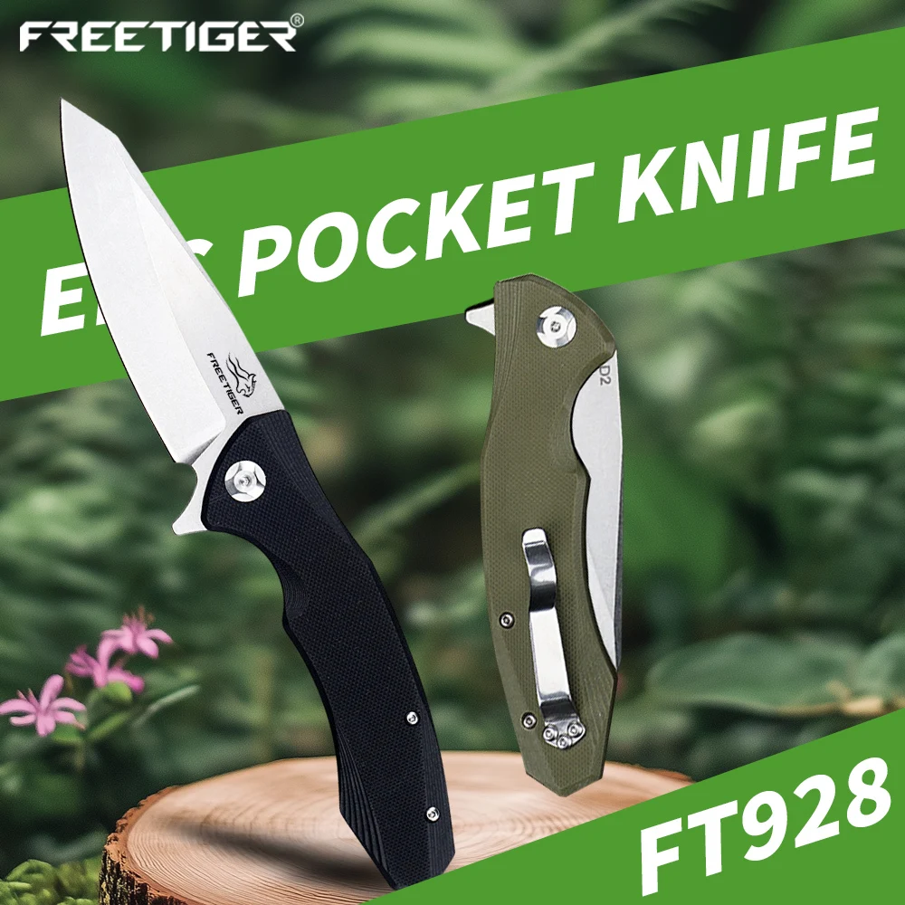 FREETIGER FT928 складной карманный нож для кемпинга, тактический охотничий нож для выживания, открытый EDC снаряжение, подарок для мужчин
FREETIGER FT928 складной карманный нож для кемпинга, тактический охотничий нож для выживания, открытый EDC снаряжение, подарок для мужчин