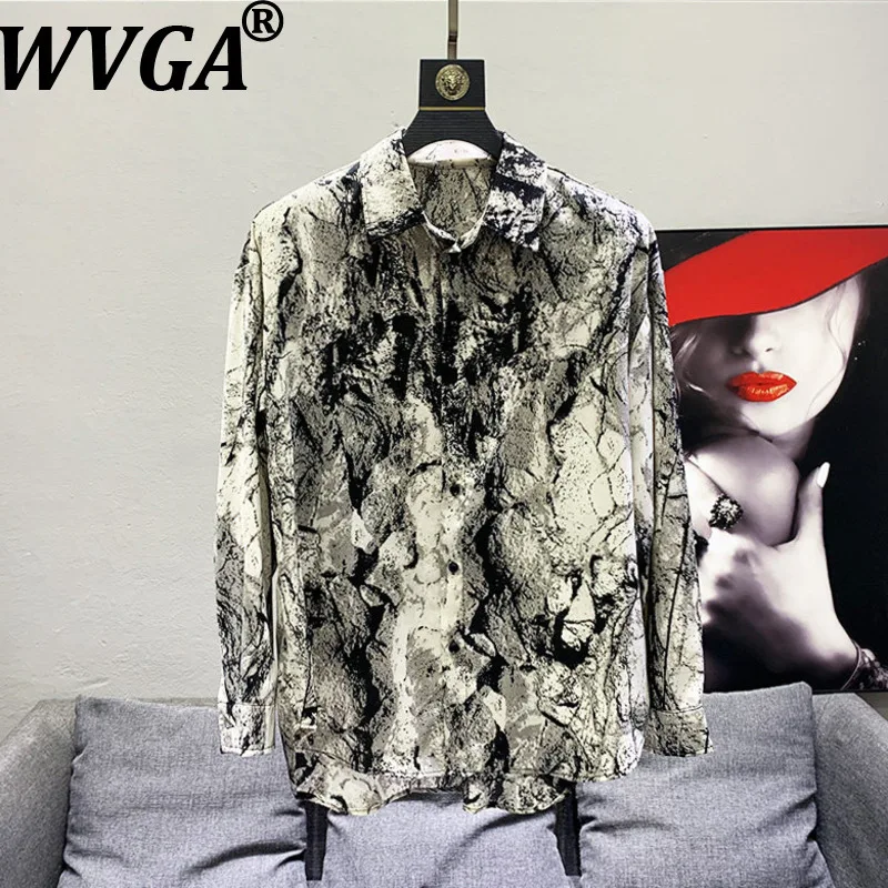WVGA Summer New Man Tide Personalized Ink Flower Trendy Long Sleeve Shirt Niche Chic Casual Turn-Down Collar Tops Ins Y2K W20481
WVGA Summer New Man Tide Personalized Ink Flower Trendy Long Sleeve Shirt Niche Chic Casual Turn-Down Collar Tops Ins Y2K W20481