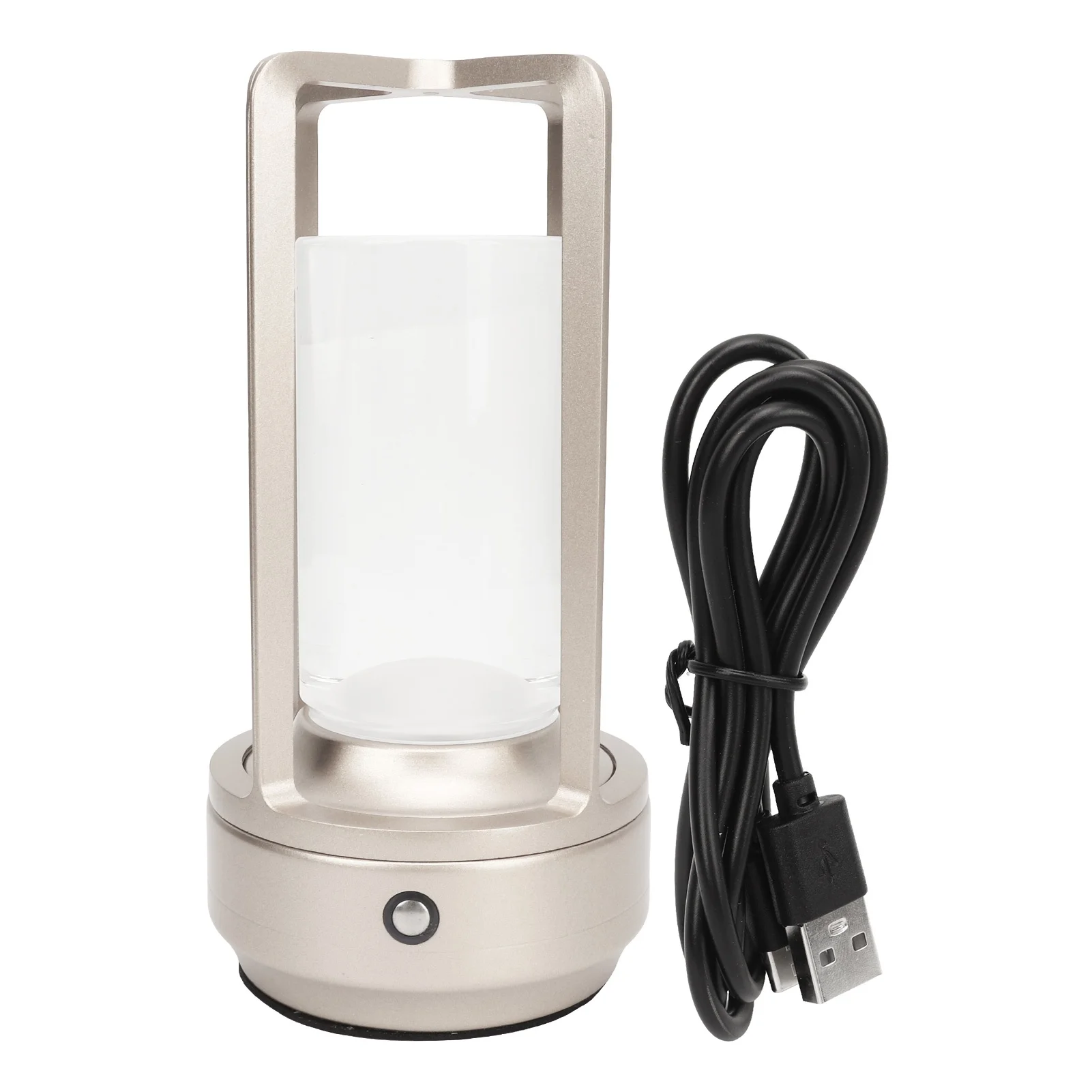 Cordless Table Lamp Crystal Lampshade 3 Color Temperatures Touch Control USB Rechargeable LED Desk Lamp for Home Silver
Cordless Table Lamp Crystal Lampshade 3 Color Temperatures Touch Control USB Rechargeable LED Desk Lamp for Home Silver