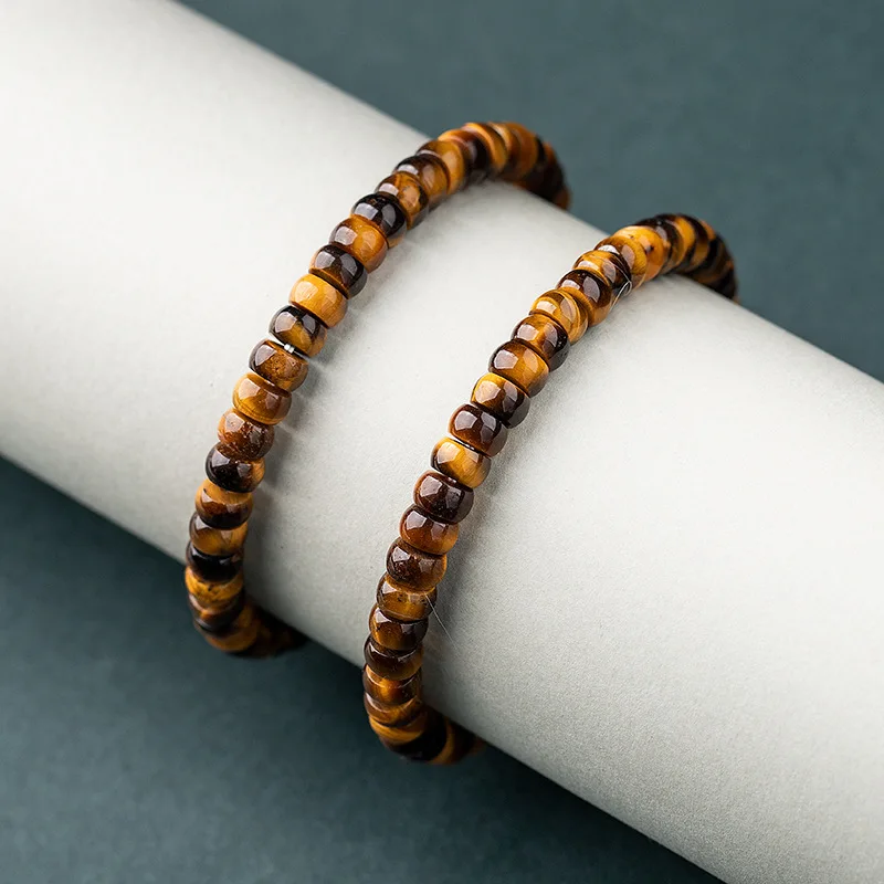 Natural Eye Yellow Tiger Stone Round Medicine Tablet Spacer 6Mm Abacus Beads Unisex Bracelet
Natural Eye Yellow Tiger Stone Round Medicine Tablet Spacer 6Mm Abacus Beads Unisex Bracelet