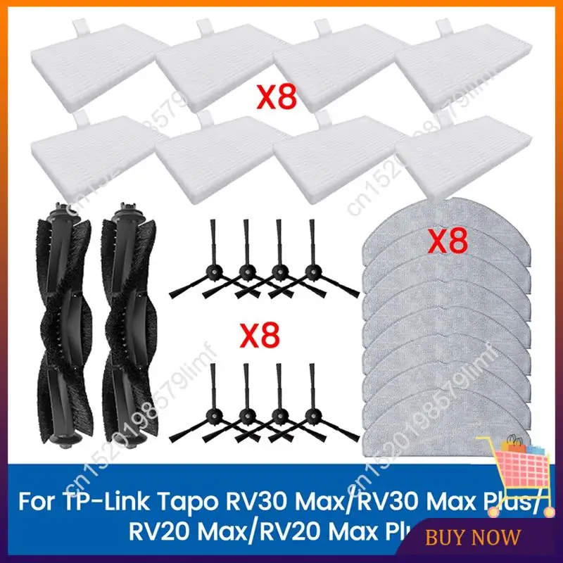 MSOR-26 шт. для TP-Link Tapo RV30 Max/RV30 Max Plus/RV20 Max/RV20 Max Plus запасная часть щетка Hepa фильтр ткань для швабры 
MSOR-26 шт. для TP-Link Tapo RV30 Max/RV30 Max Plus/RV20 Max/RV20 Max Plus запасная часть щетка Hepa фильтр ткань для швабры