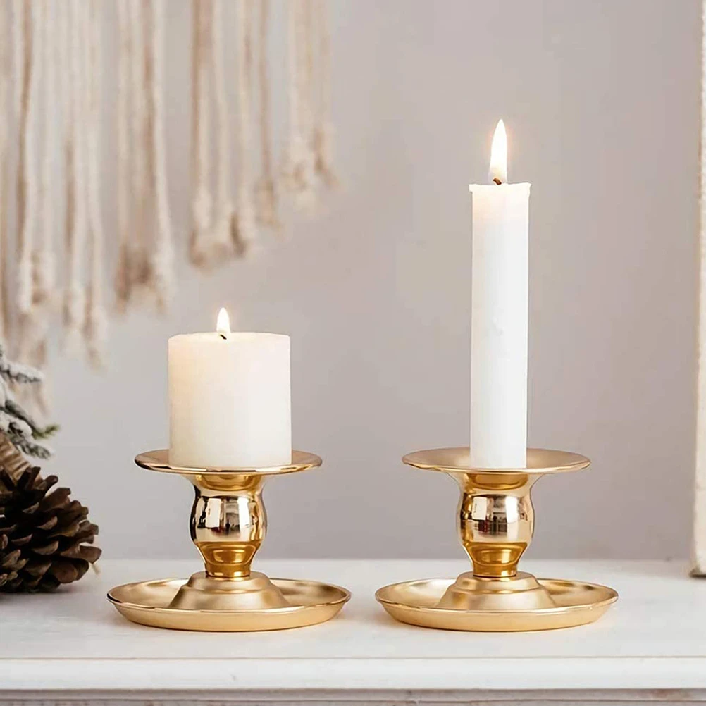 2 Pcs Round Metal Candlestick Base Vintage Home Decor Iron Creative Candleholder
2 Pcs Round Metal Candlestick Base Vintage Home Decor Iron Creative Candleholder