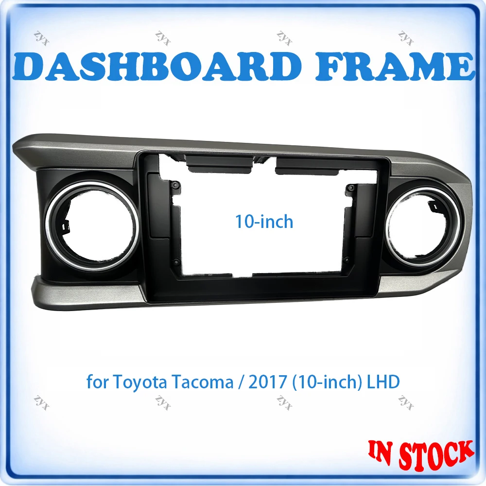 Car Radio Fascia Frame For Toyota Tacoma 2017 10 inch LHD Stereo Panel With Canbus Decoder & Wiring Harness
Car Radio Fascia Frame For Toyota Tacoma 2017 10 inch LHD Stereo Panel With Canbus Decoder & Wiring Harness