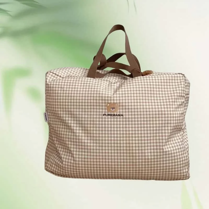 Plaid Kindergarten Baby Diaper Storage Bag Travel Organizer for Baby Items
Plaid Kindergarten Baby Diaper Storage Bag Travel Organizer for Baby Items