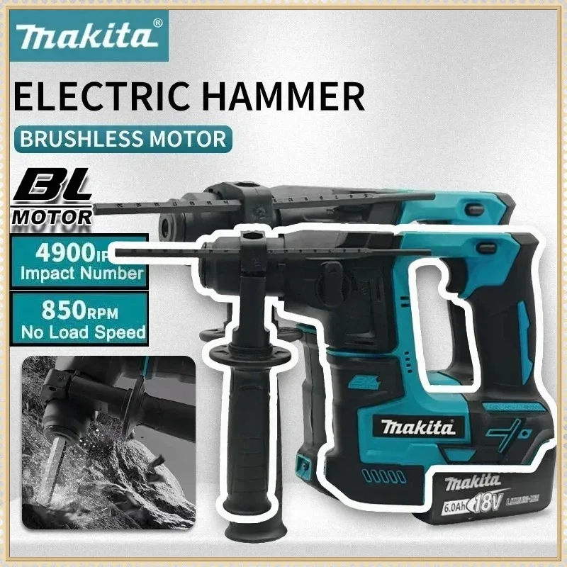 Makita Original Brushless Hammer Cordless Electric Hammer Lithium Battery Wireless Drills Power Tools For Makita Battery
Makita Original Brushless Hammer Cordless Electric Hammer Lithium Battery Wireless Drills Power Tools For Makita Battery