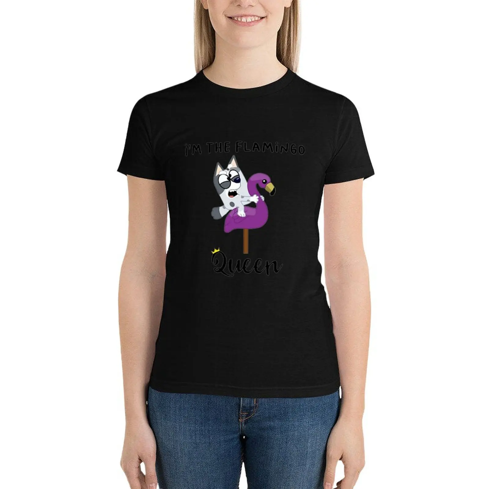 Muffin, The Flamingo Queen T-Shirt korean fashion Aesthetic clothing t-shirt dress for Women sexy
Muffin, The Flamingo Queen T-Shirt korean fashion Aesthetic clothing t-shirt dress for Women sexy