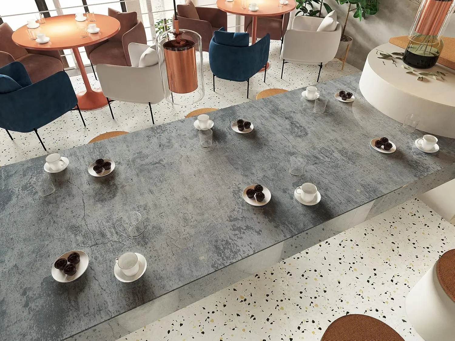 PVC Vinyl Waterproof Self-Adhesive Floor Sticker Vintage Cement Gray Wall Sticker Store Bedroom Livingroom Renovation Stickers
PVC Vinyl Waterproof Self-Adhesive Floor Sticker Vintage Cement Gray Wall Sticker Store Bedroom Livingroom Renovation Stickers