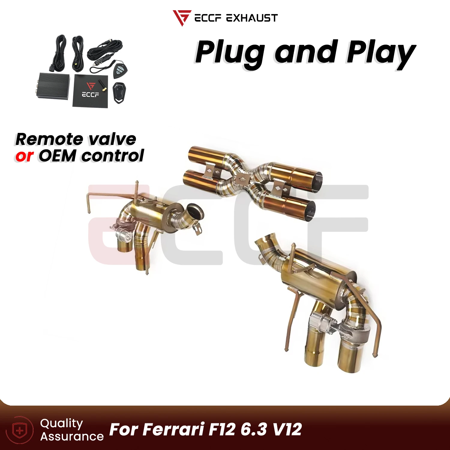 Sporty Aggressive Exhaust Sound Titanium Complete exhaust system For Ferrari F12 6.3 V12 Plug and Play Performance Upgrade
Sporty Aggressive Exhaust Sound Titanium Complete exhaust system For Ferrari F12 6.3 V12 Plug and Play Performance Upgrade